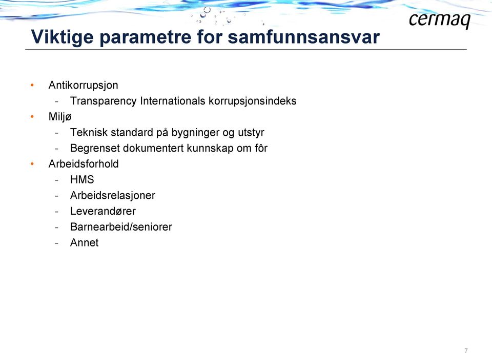 bygninger og utstyr - Begrenset dokumentert kunnskap om fôr