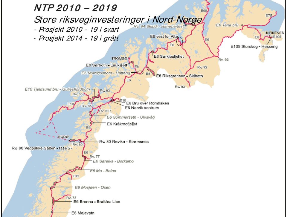 Nord-Norge - Prosjekt
