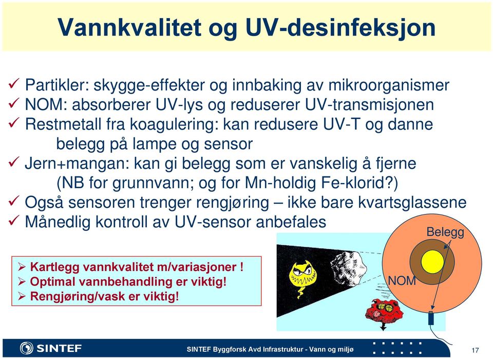 grunnvann; og for Mn-holdig Fe-klorid?