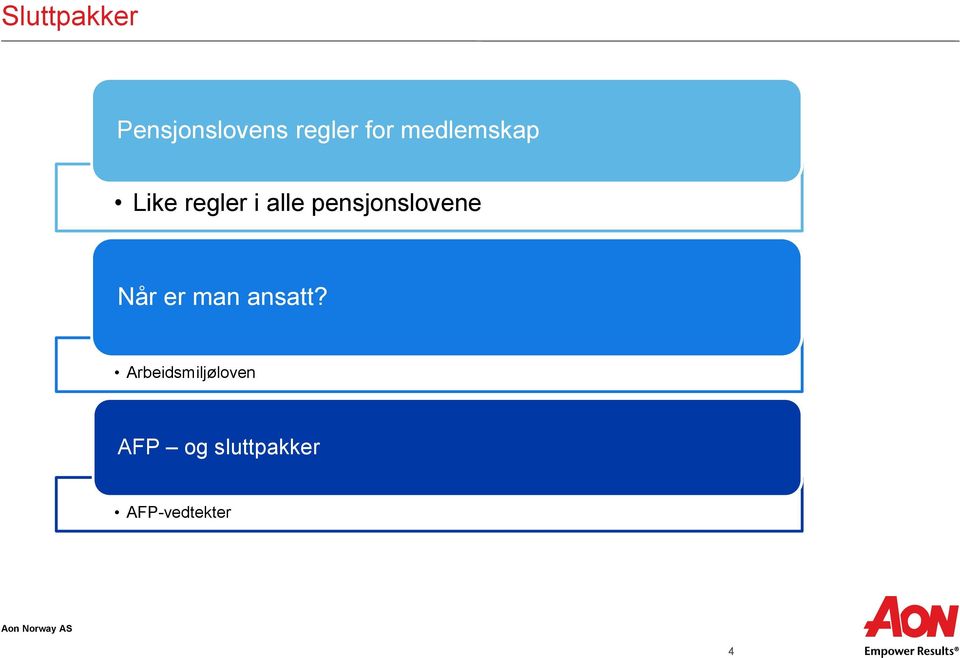 pensjonslovene Når er man ansatt?