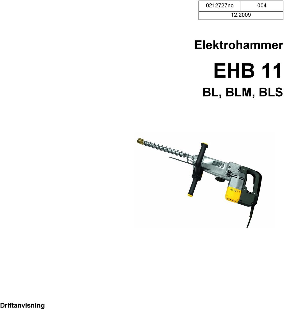 Elektrohammer EHB