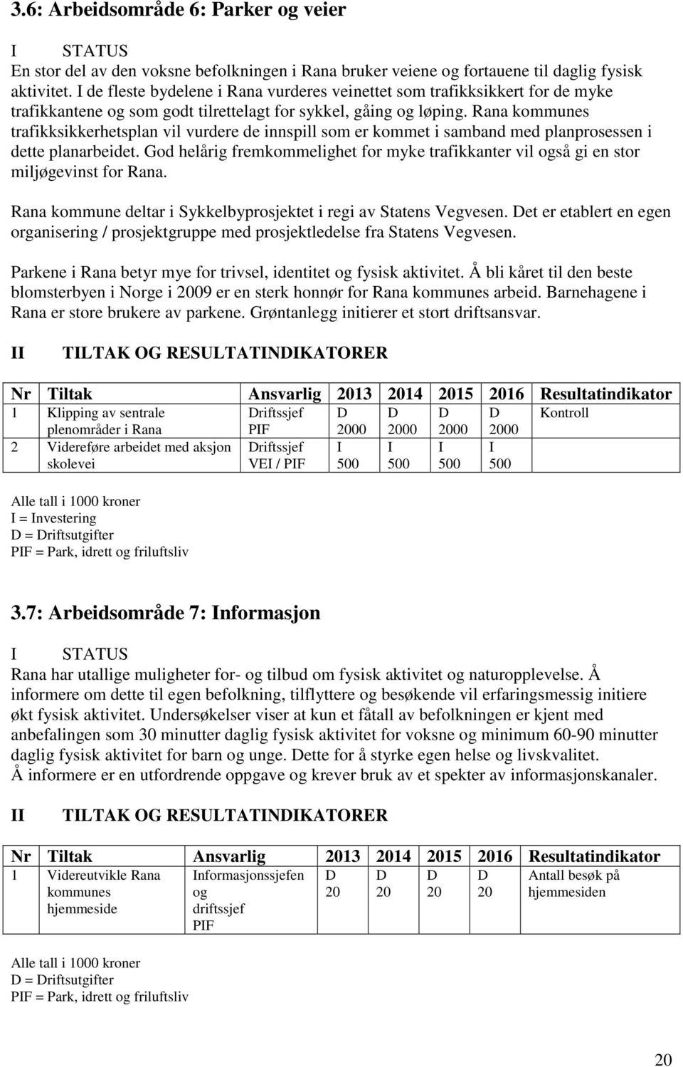 Rana kommunes trafikksikkerhetsplan vil vurdere de innspill som er kommet i samband med planprosessen i dette planarbeidet.