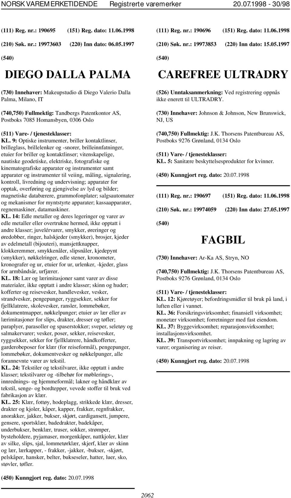 9: Optiske instrumenter, briller kontaktlinser, brilleglass, brillelenker og -snorer, brilleinnfatninger, etuier for briller og kontaktlinser; vitenskapelige, nautiske geodetiske, elektriske,