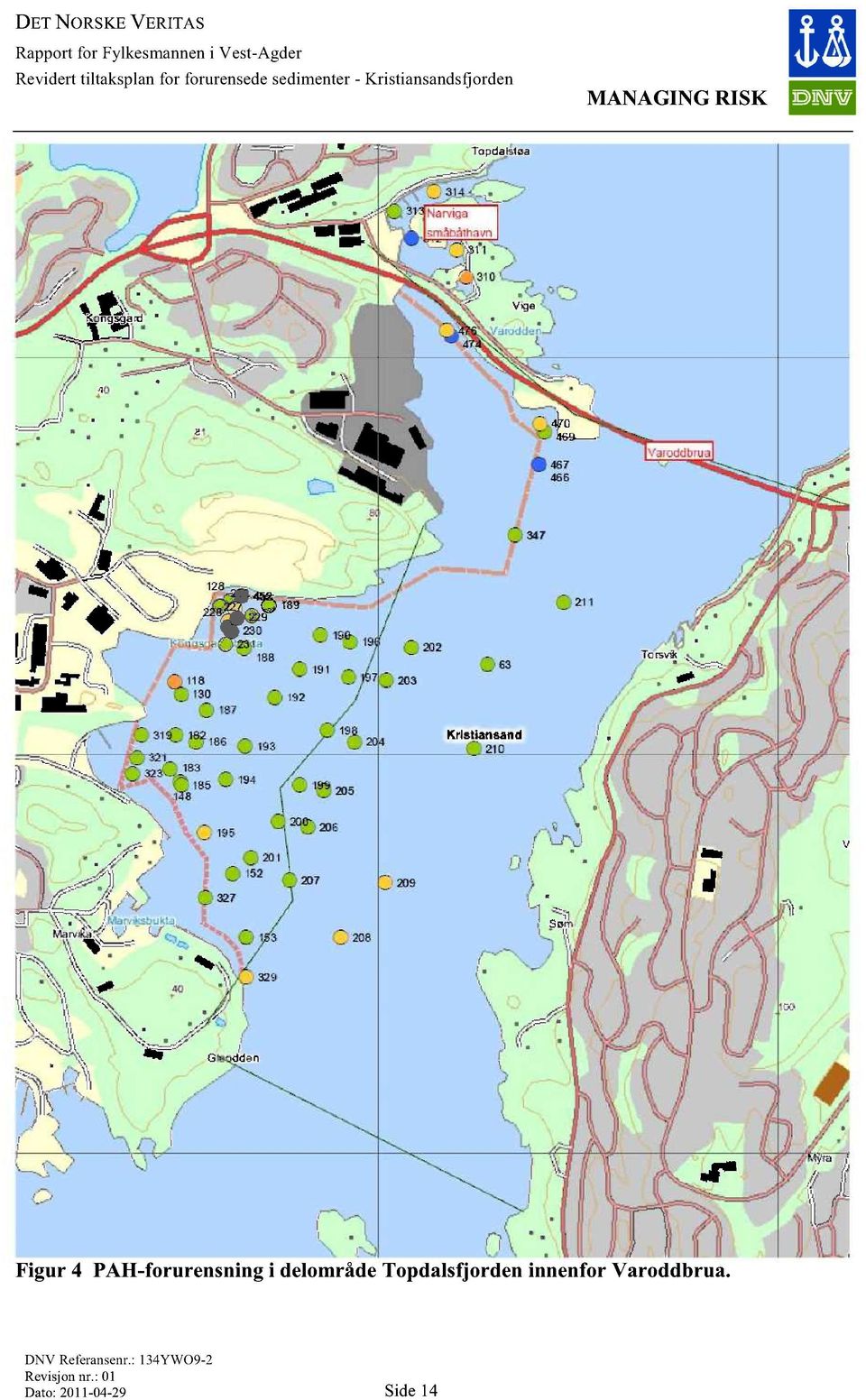 Topdalsfjorden innenfor