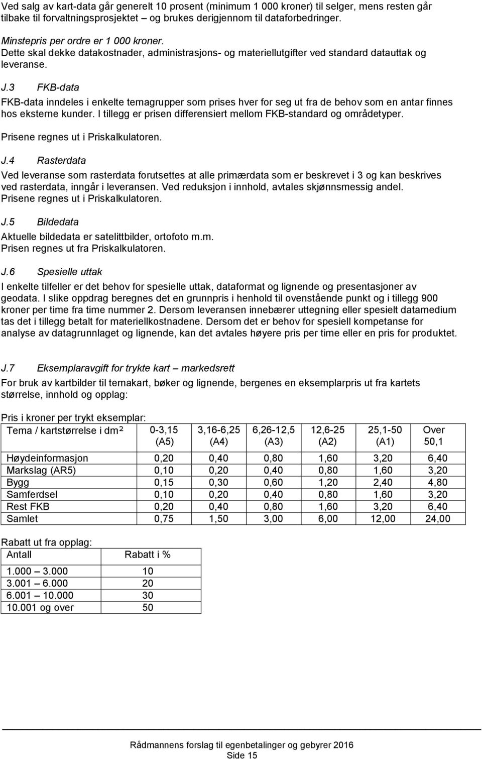 3 FKB-data FKB-data inndeles i enkelte temagrupper som prises hver for seg ut fra de behov som en antar finnes hos eksterne kunder.