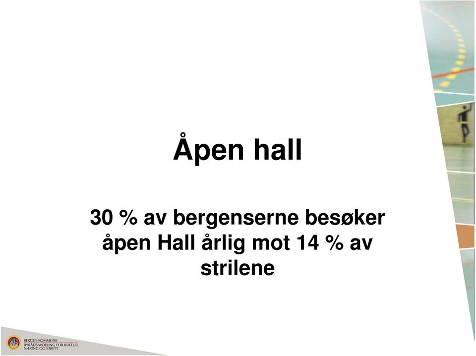 besøker åpen Hall