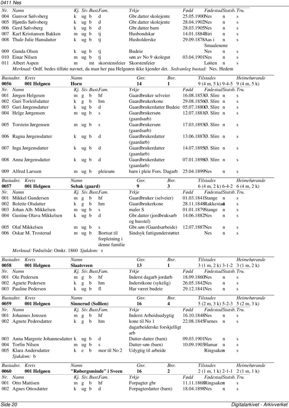 1878Aas i n s Smaalenene 009 Gunda Olsen k ug b tj Budeie Nes n s 010 Einar Nilsen m ug b tj søn av No 9 skolegut 03.04.