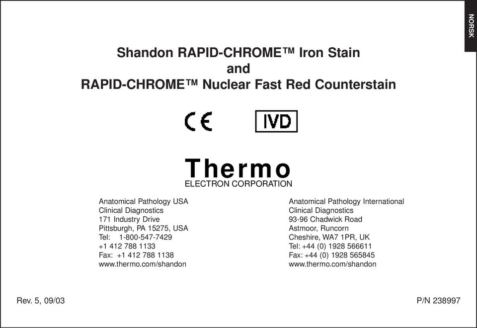 +1 412 788 1138 www.thermo.