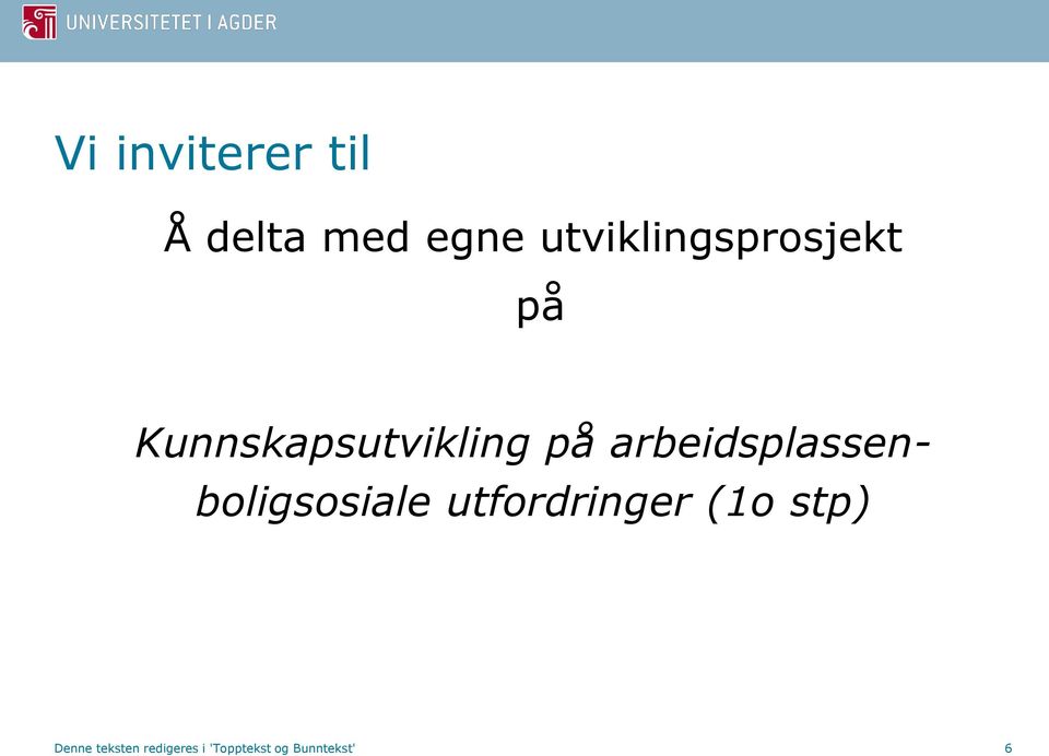 arbeidsplassenboligsosiale utfordringer (1o