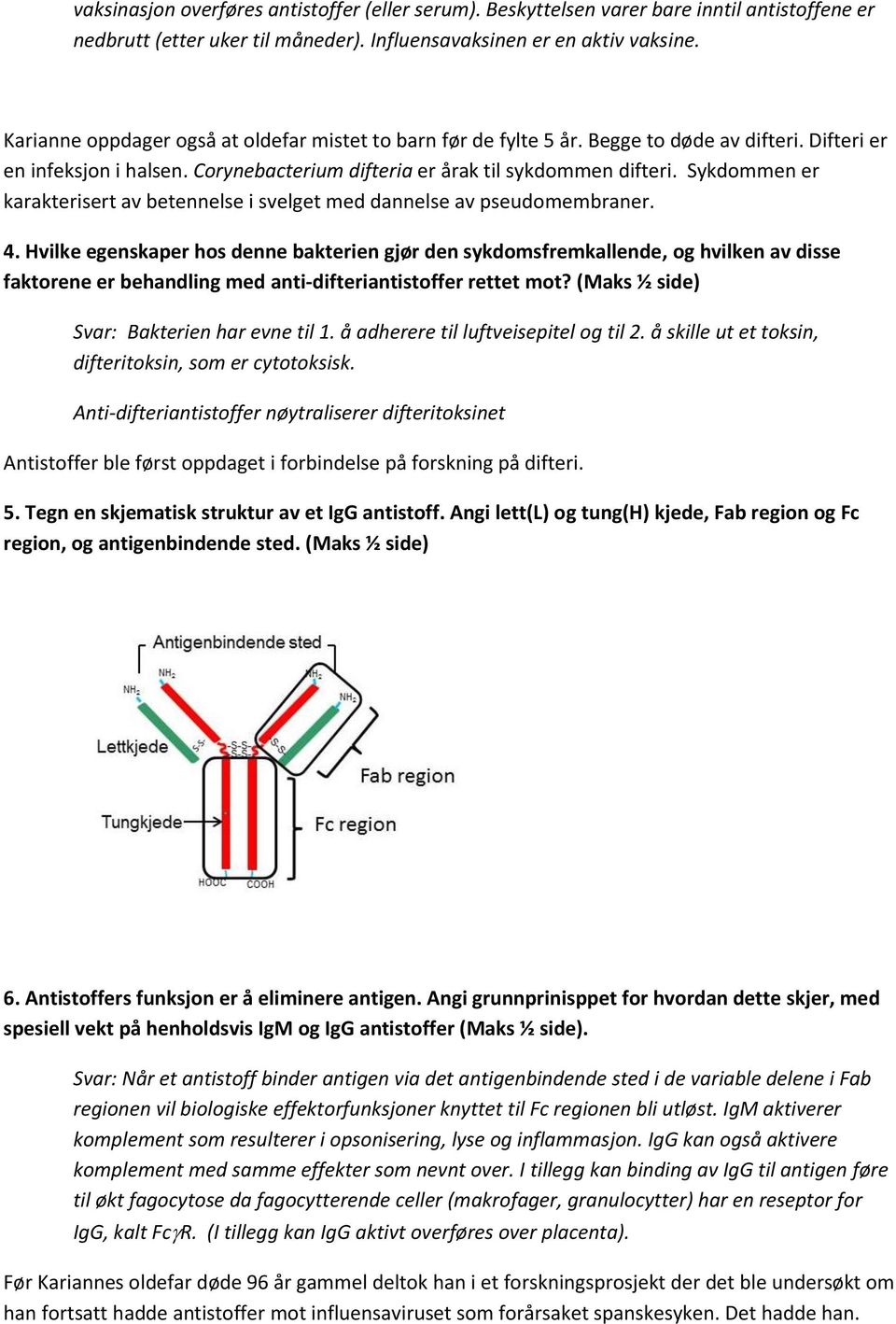 Sykdommen er karakterisert av betennelse i svelget med dannelse av pseudomembraner. 4.