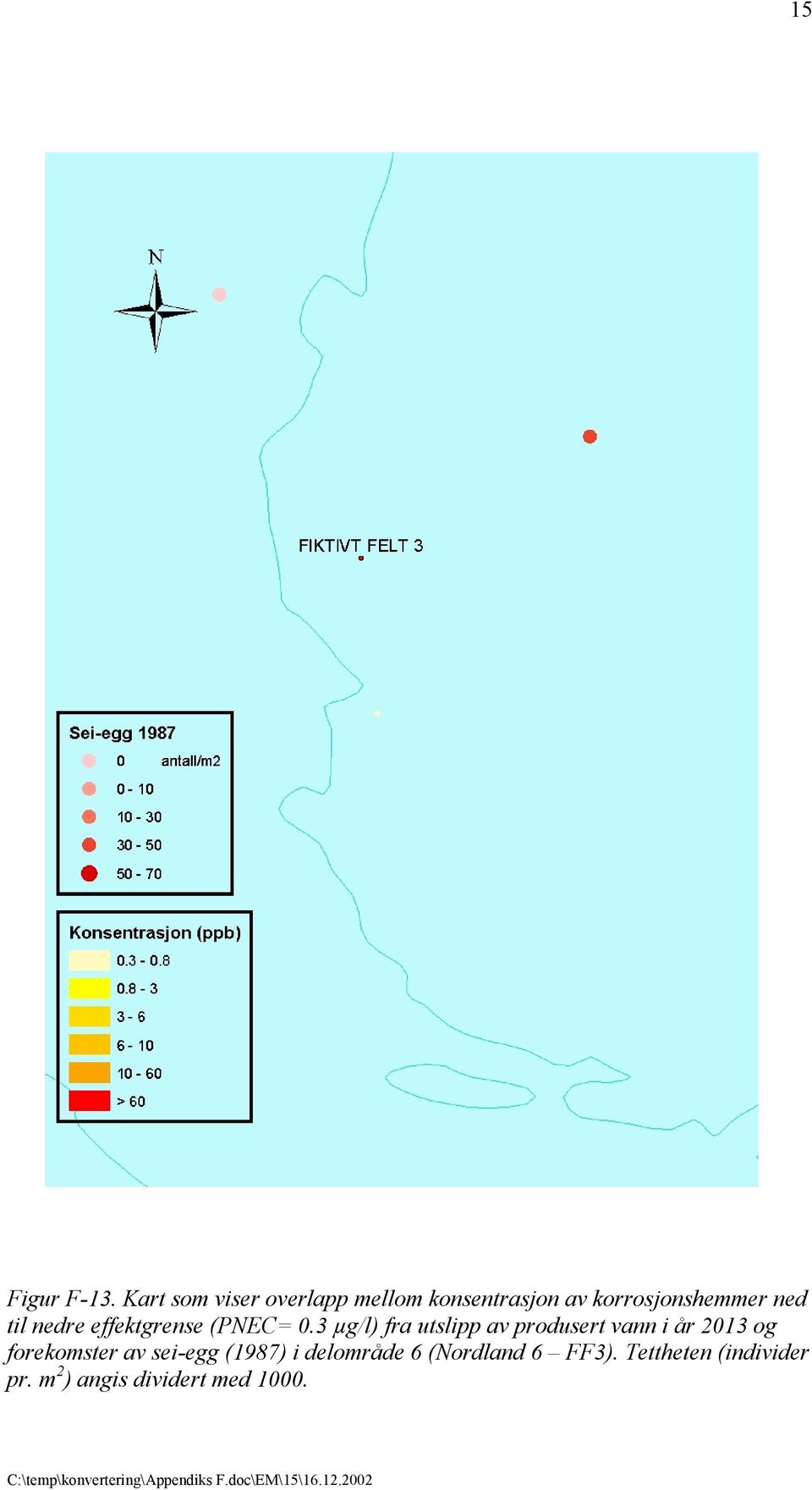 effektgrense (PNEC= 0.