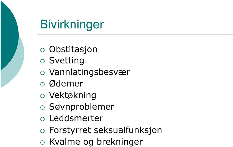 Søvnproblemer Leddsmerter