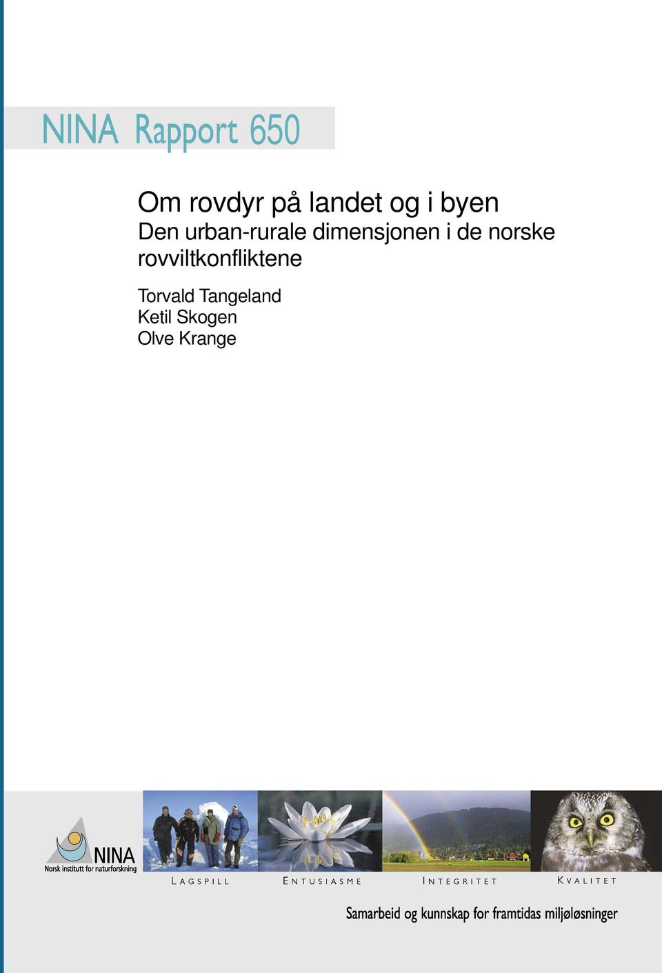 norske rovviltkonfliktene Torvald