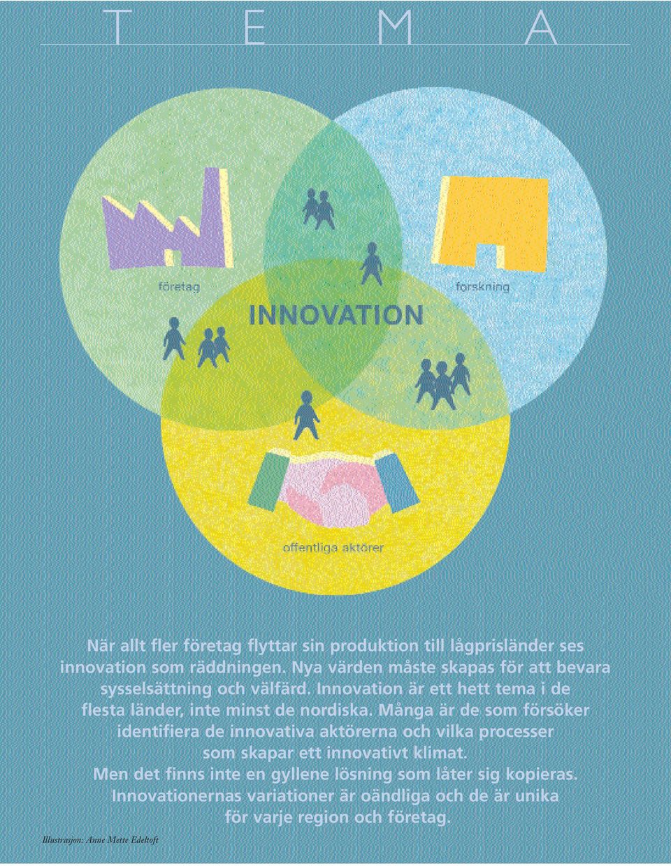 Innovation är ett hett tema i de flesta länder, inte minst de nordiska.
