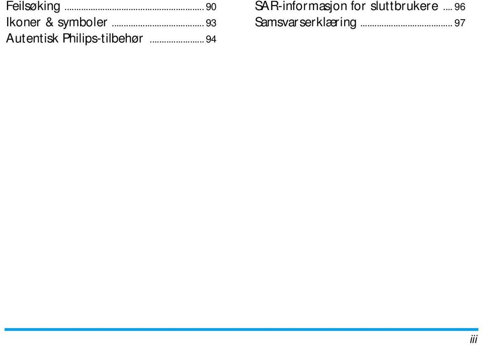 .. 94 SAR-informasjon for