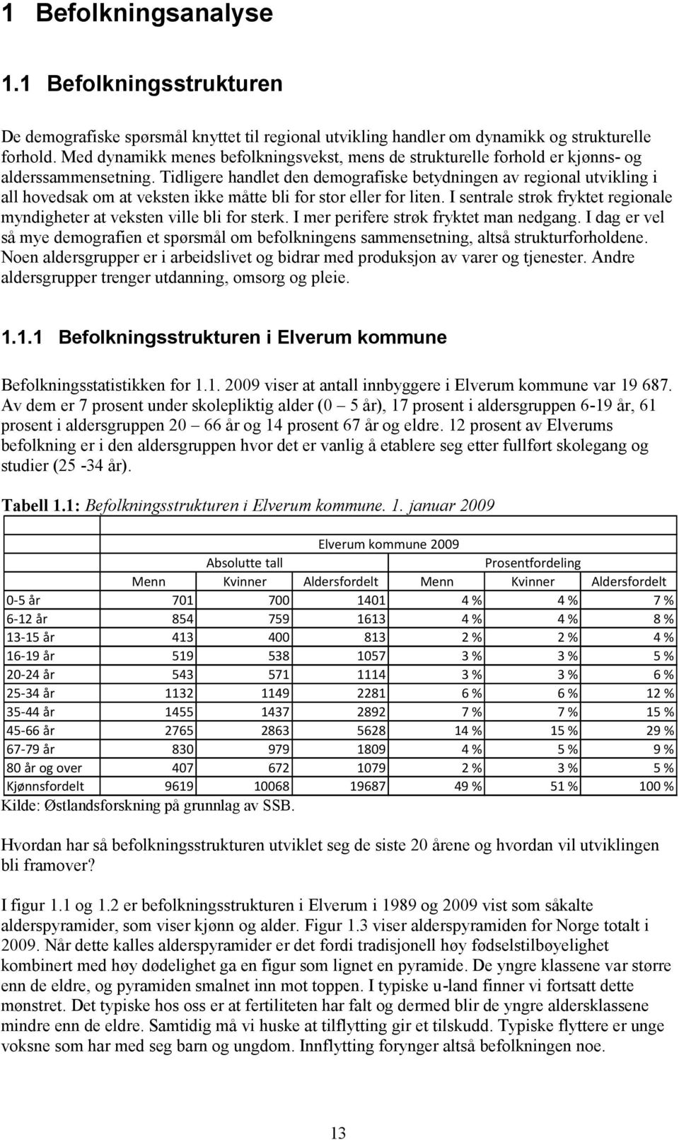 Tidligere handlet den demografiske betydningen av regional utvikling i all hovedsak om at veksten ikke måtte bli for stor eller for liten.