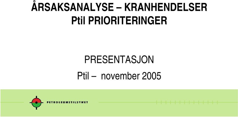 PRIORITERINGER