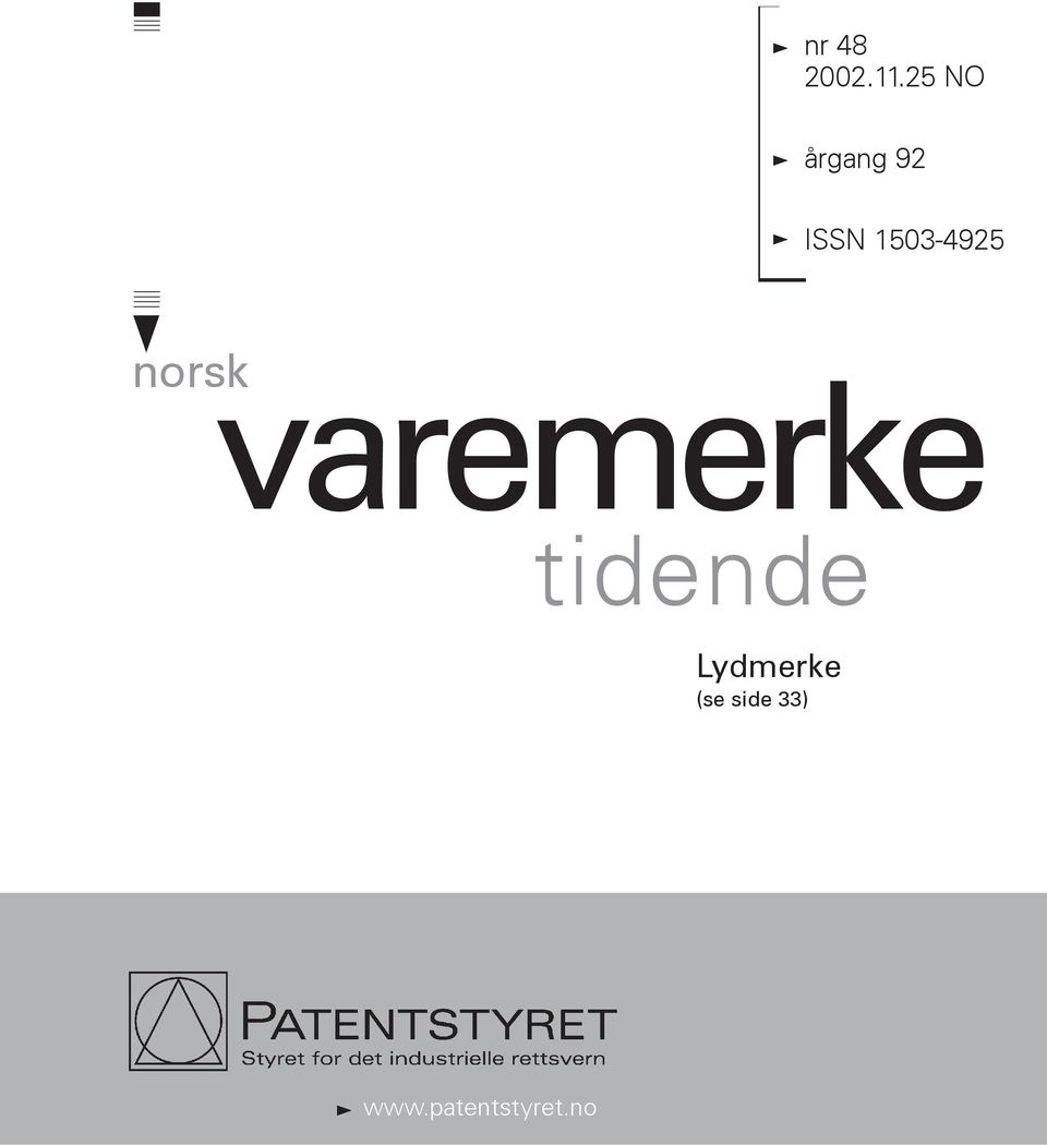 1503-4925 norsk varemerke