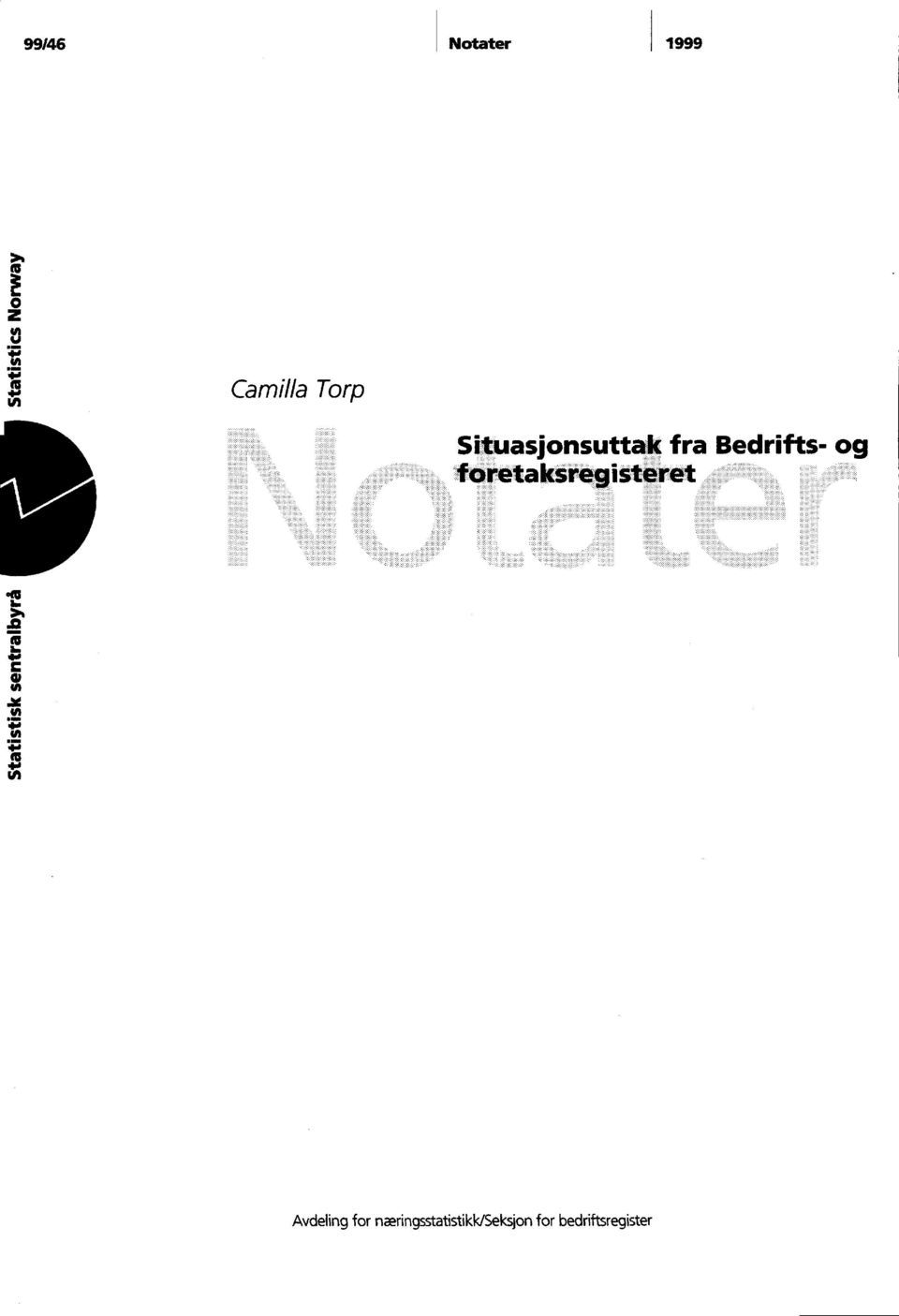 foretaksregisteret Avdeling for