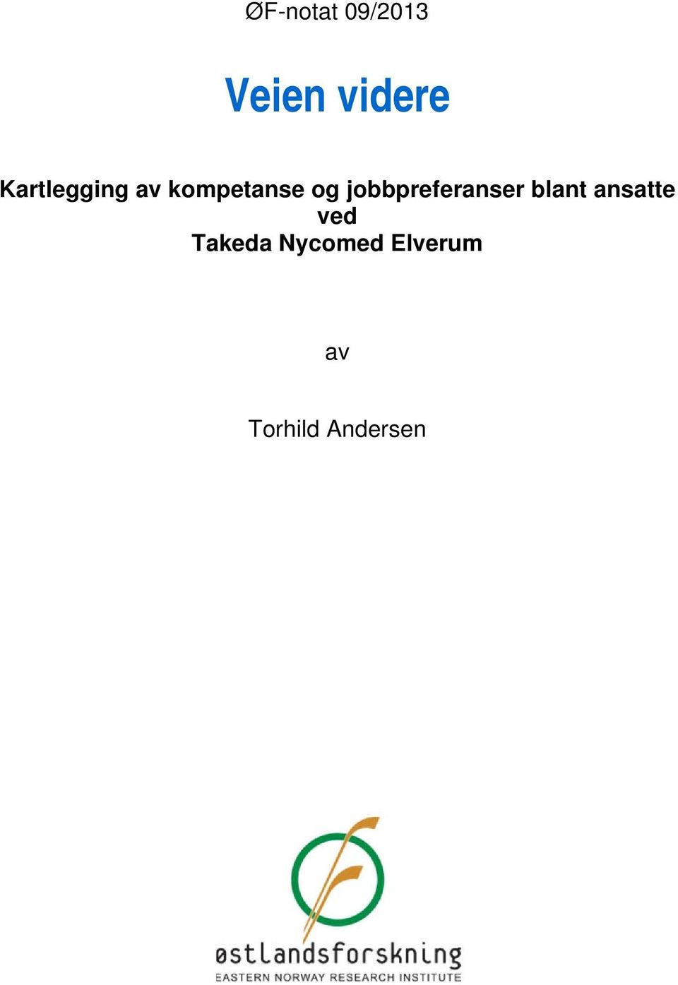 jobbpreferanser blant ansatte ved