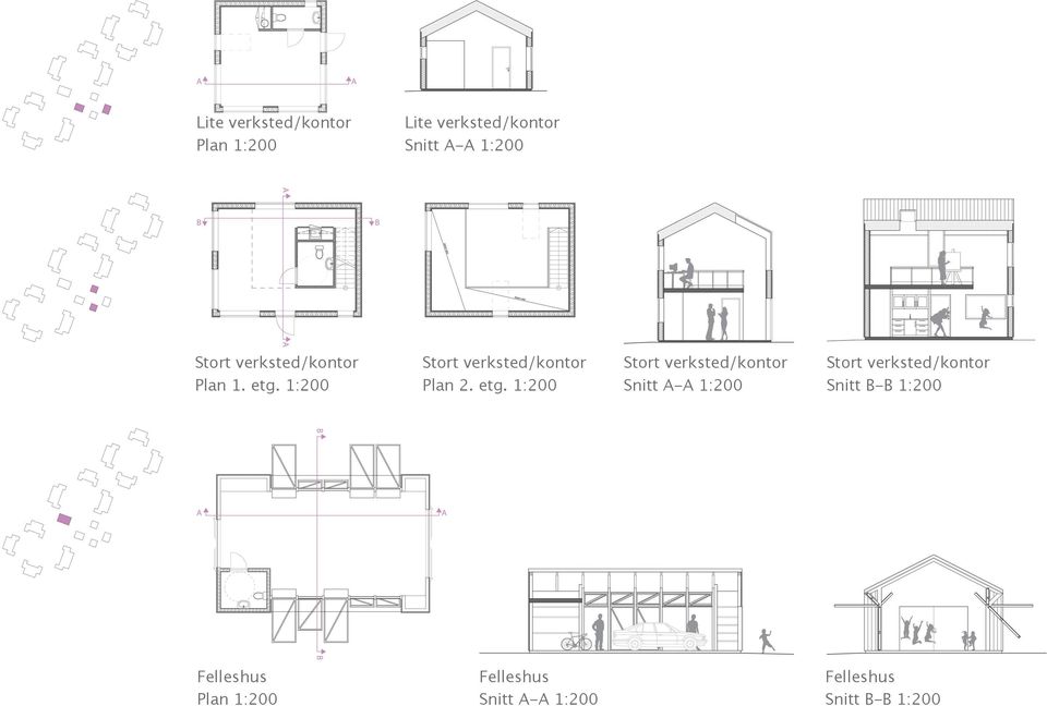 verksted/kontor Plan 1. etg.