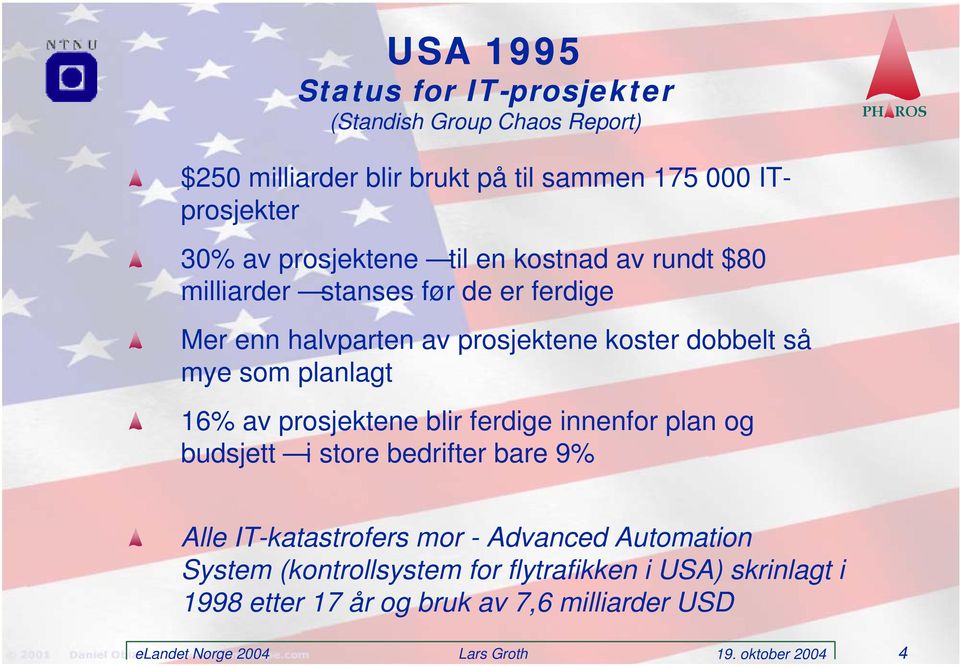 30% av prosjektene til en kostnad av rundt $80 milliarder stanses før de er ferdige Mer enn halvparten av prosjektene koster dobbelt så mye