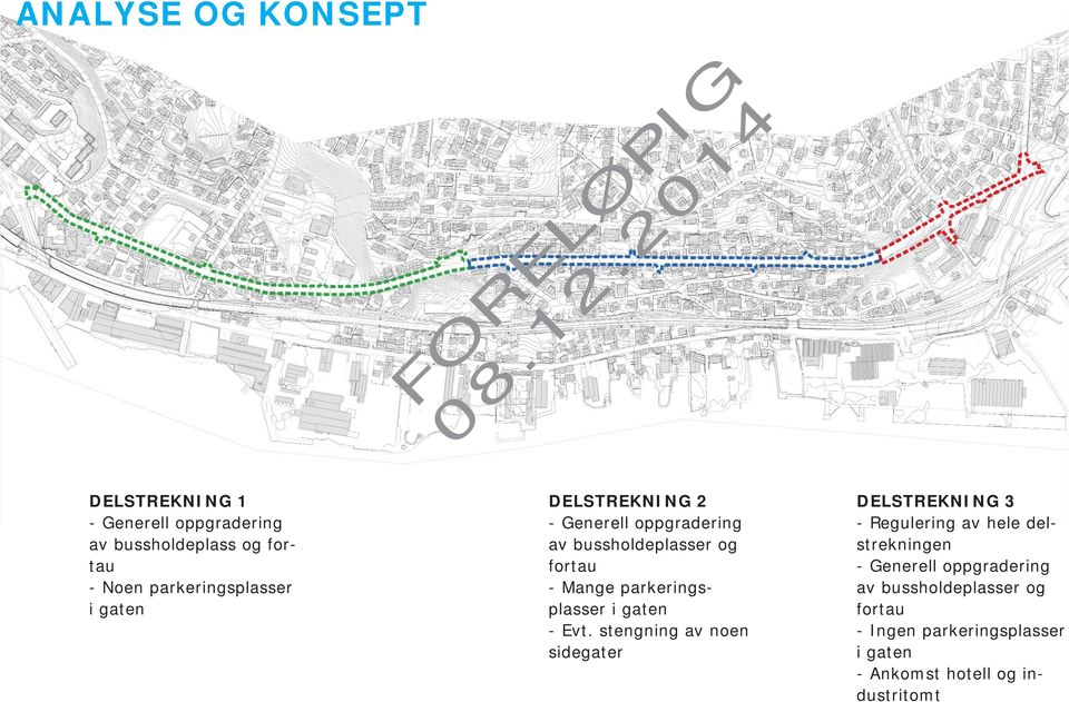 parkeringsplasser i gaten - Evt.