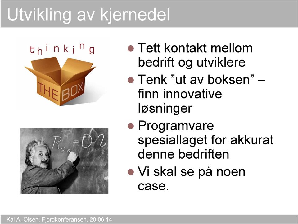 innovative løsninger Programvare spesiallaget