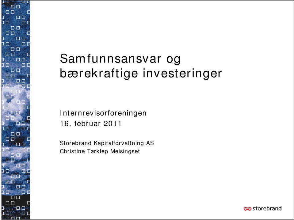 Internrevisorforeningen 16.