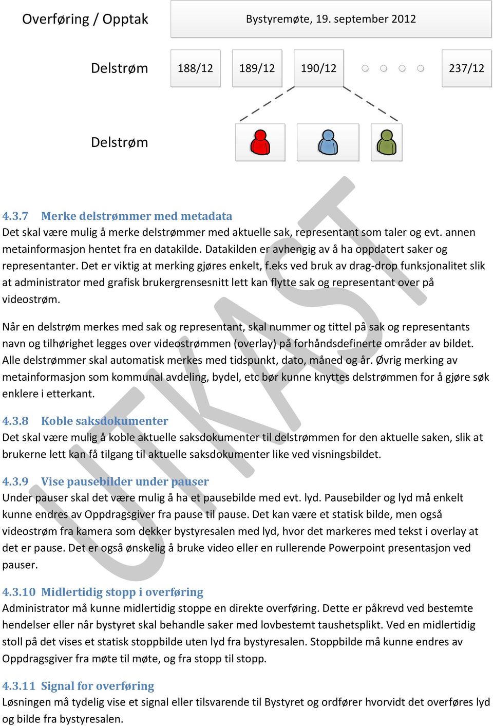 Datakilden er avhengig av å ha oppdatert saker og representanter. Det er viktig at merking gjøres enkelt, f.