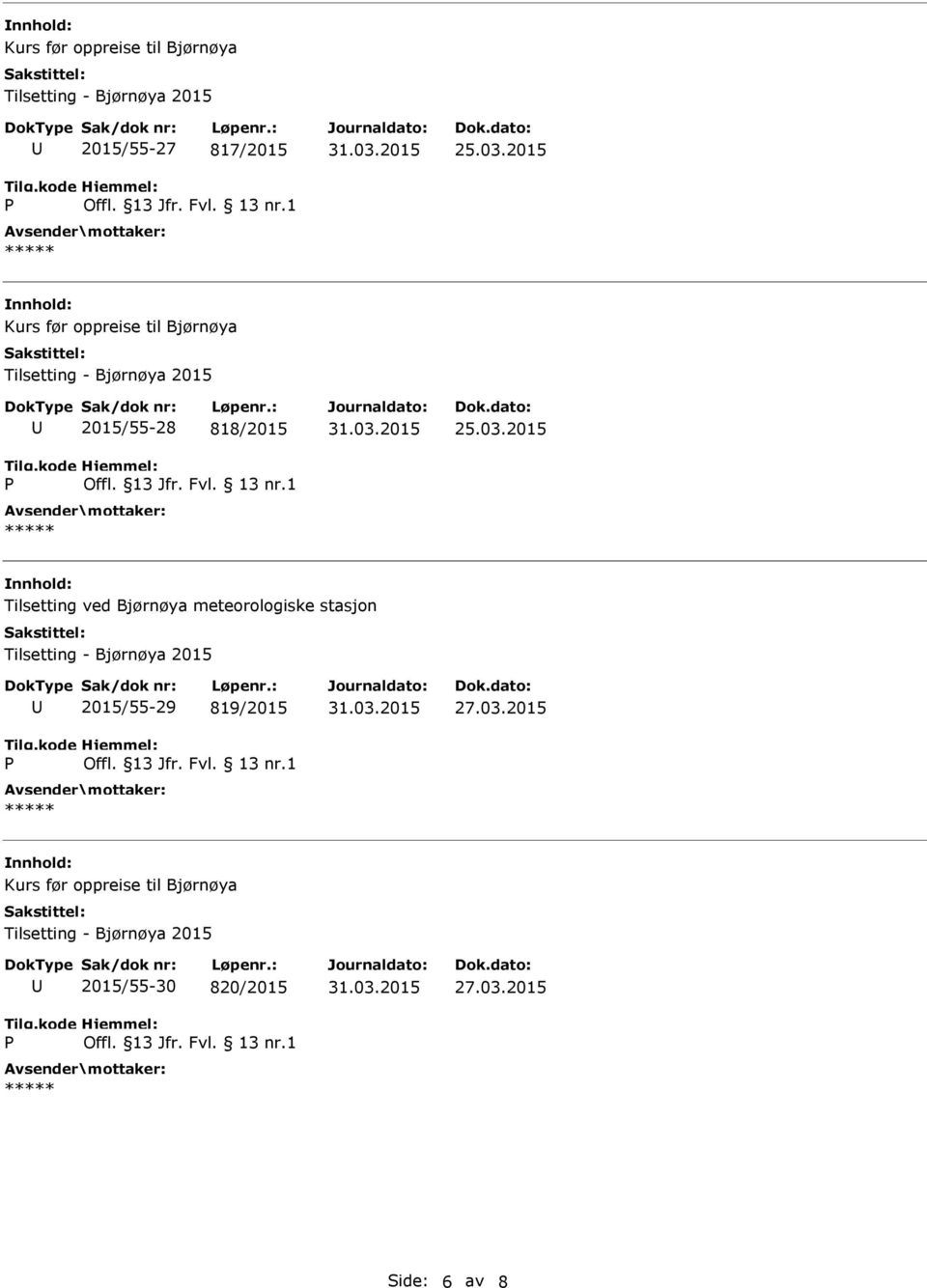 meteorologiske stasjon 2015/55-29