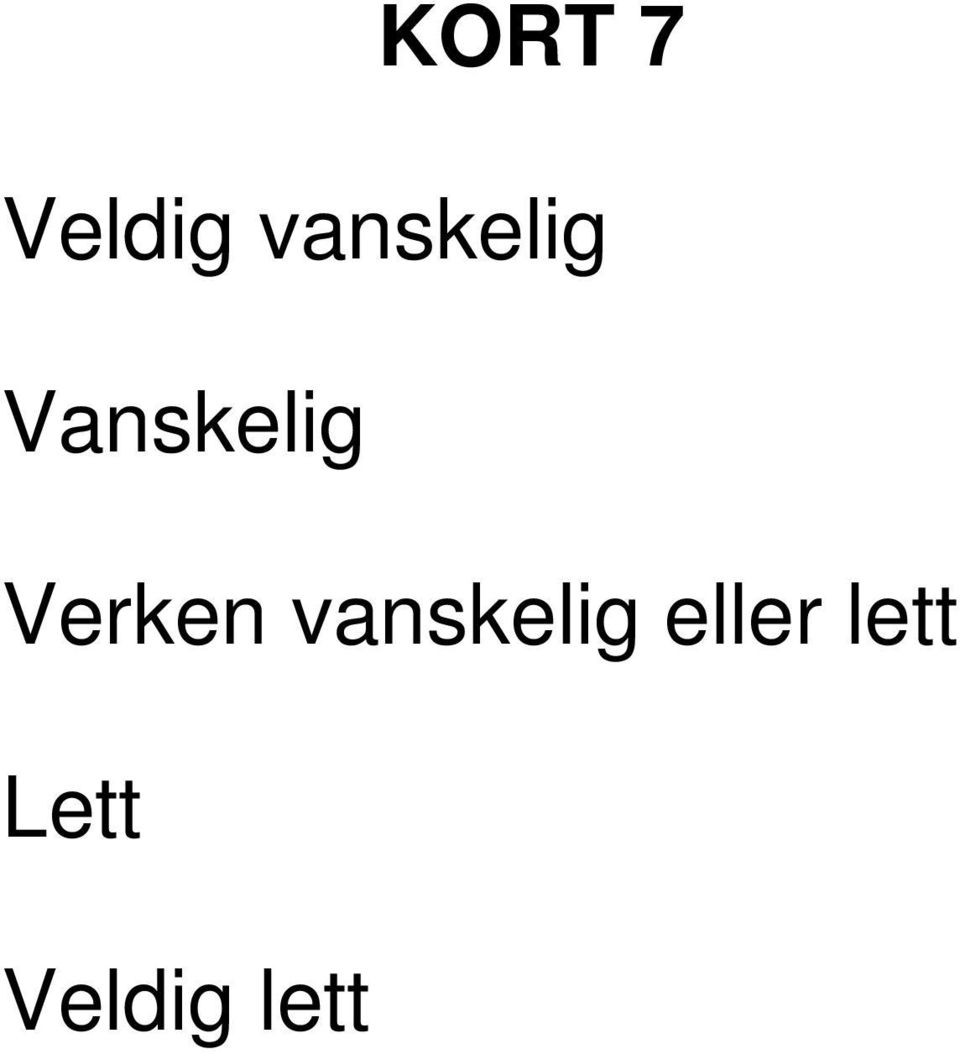 Verken vanskelig