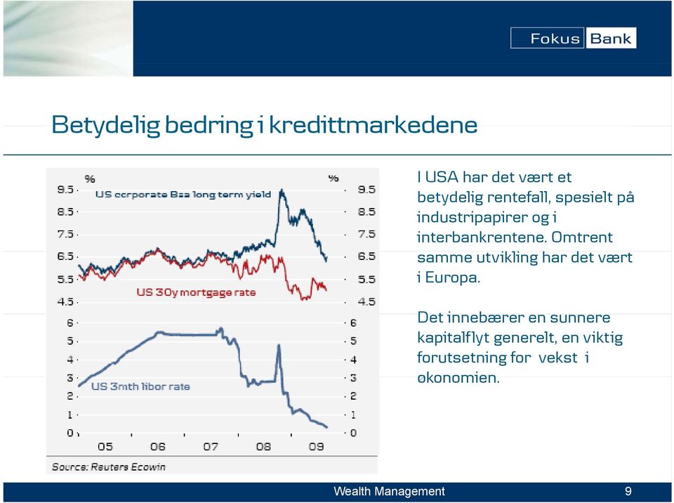 Omtrent samme utvikling har det vært i Europa.