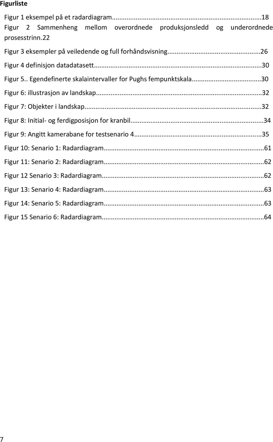 ..30 Figur 6: illustrasjon av landskap...32 Figur 7: Objekter i landskap...32 Figur 8: Initial- og ferdigposisjon for kranbil...34 Figur 9: Angitt kamerabane for testsenario 4.