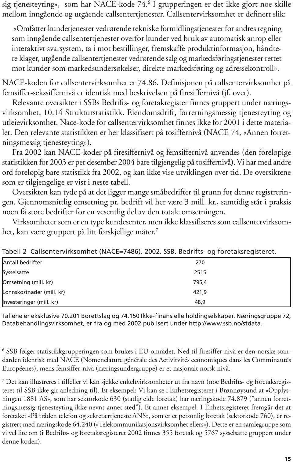 anrop eller interaktivt svarsystem, ta i mot bestillinger, fremskaffe produktinformasjon, håndtere klager, utgående callsentertjenester vedrørende salg og markedsføringstjenester rettet mot kunder