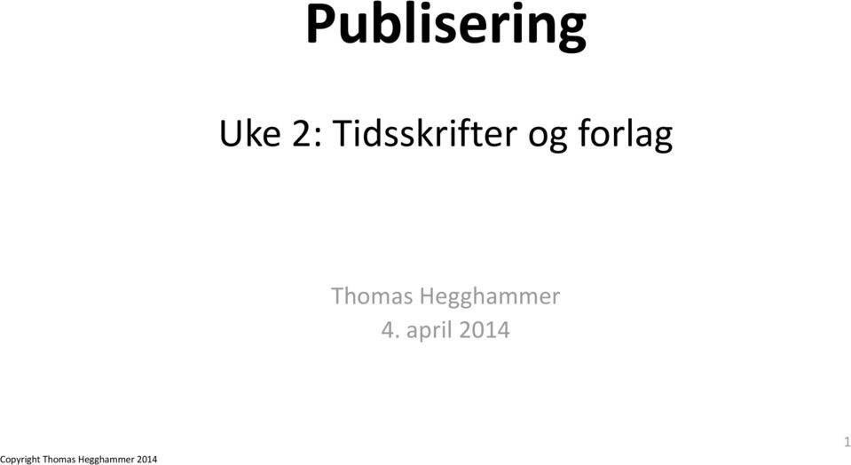 Thomas Hegghammer 4.