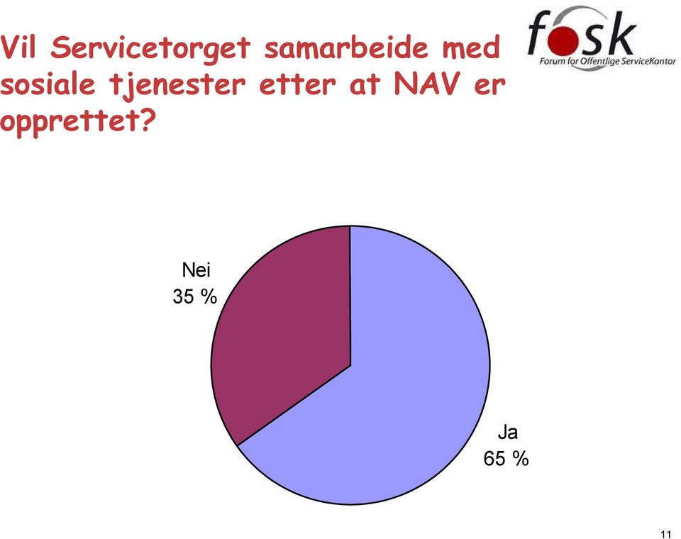 tjenester etter at NAV