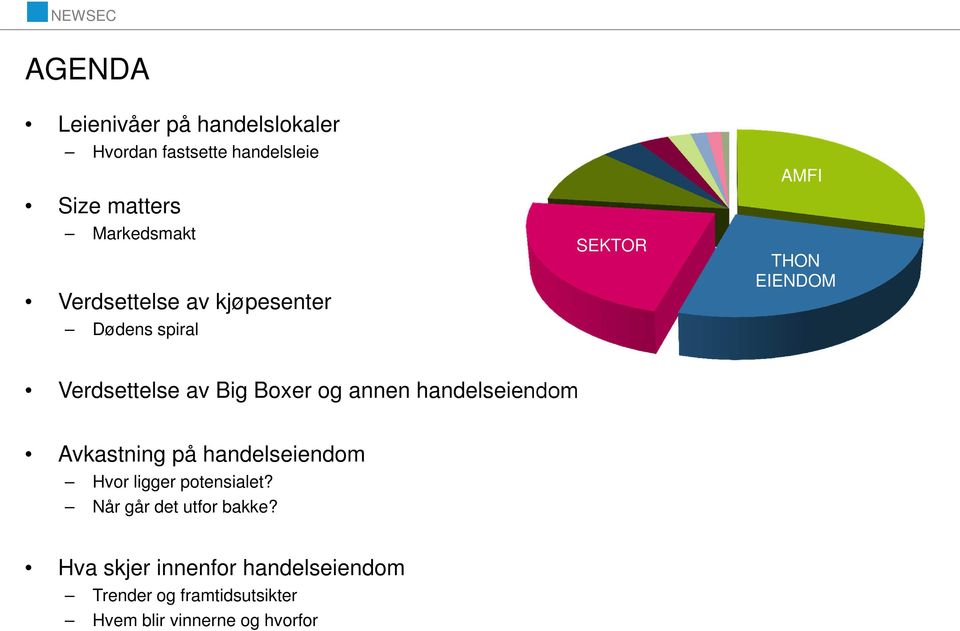 og annen handelseiendom Avkastning på handelseiendom Hvor ligger potensialet?