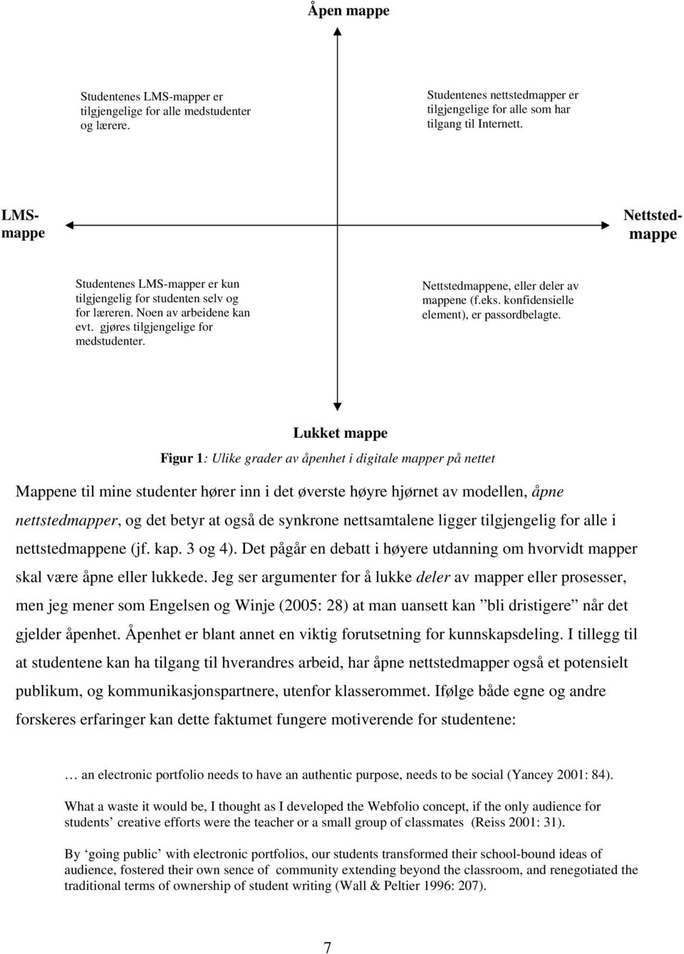 Nettstedmappene, eller deler av mappene (f.eks. konfidensielle element), er passordbelagte.