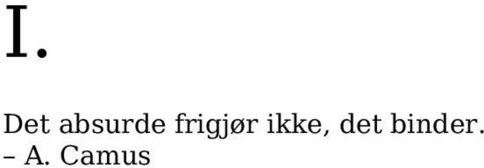 frigjør