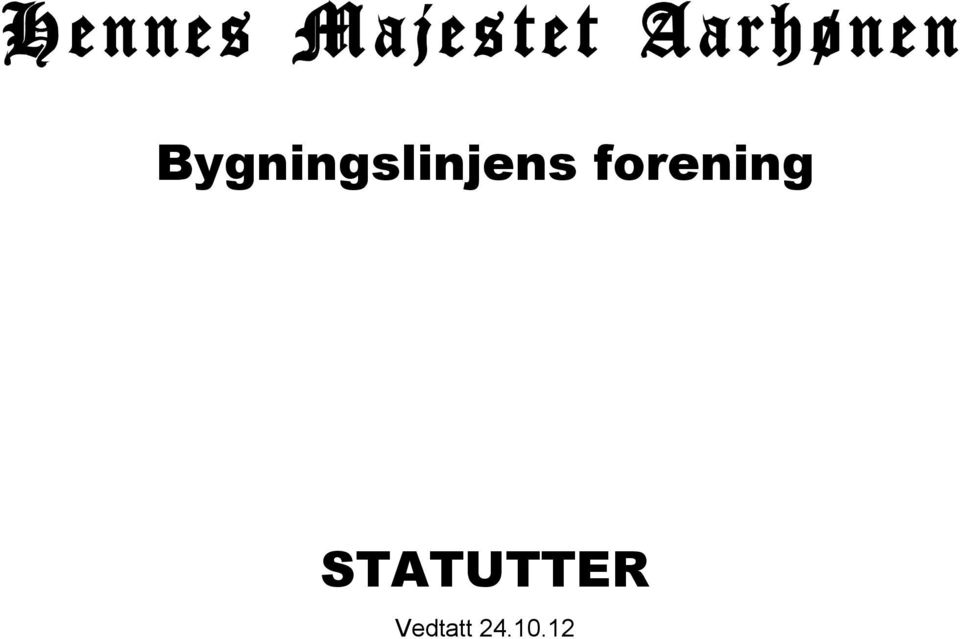 Bygningslinjens