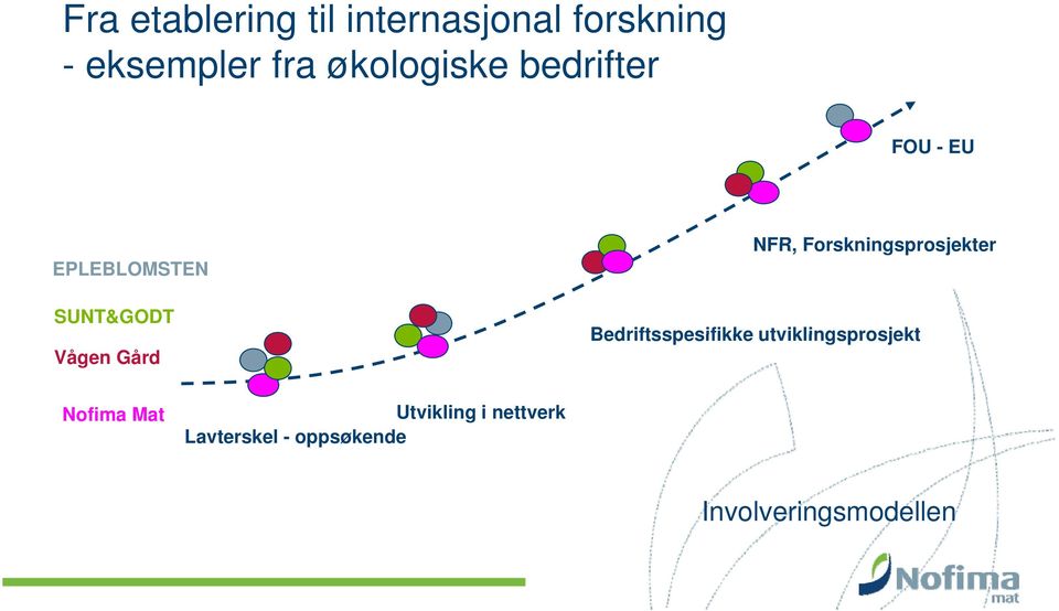 NFR, Forskningsprosjekter Bedriftsspesifikke utviklingsprosjekt