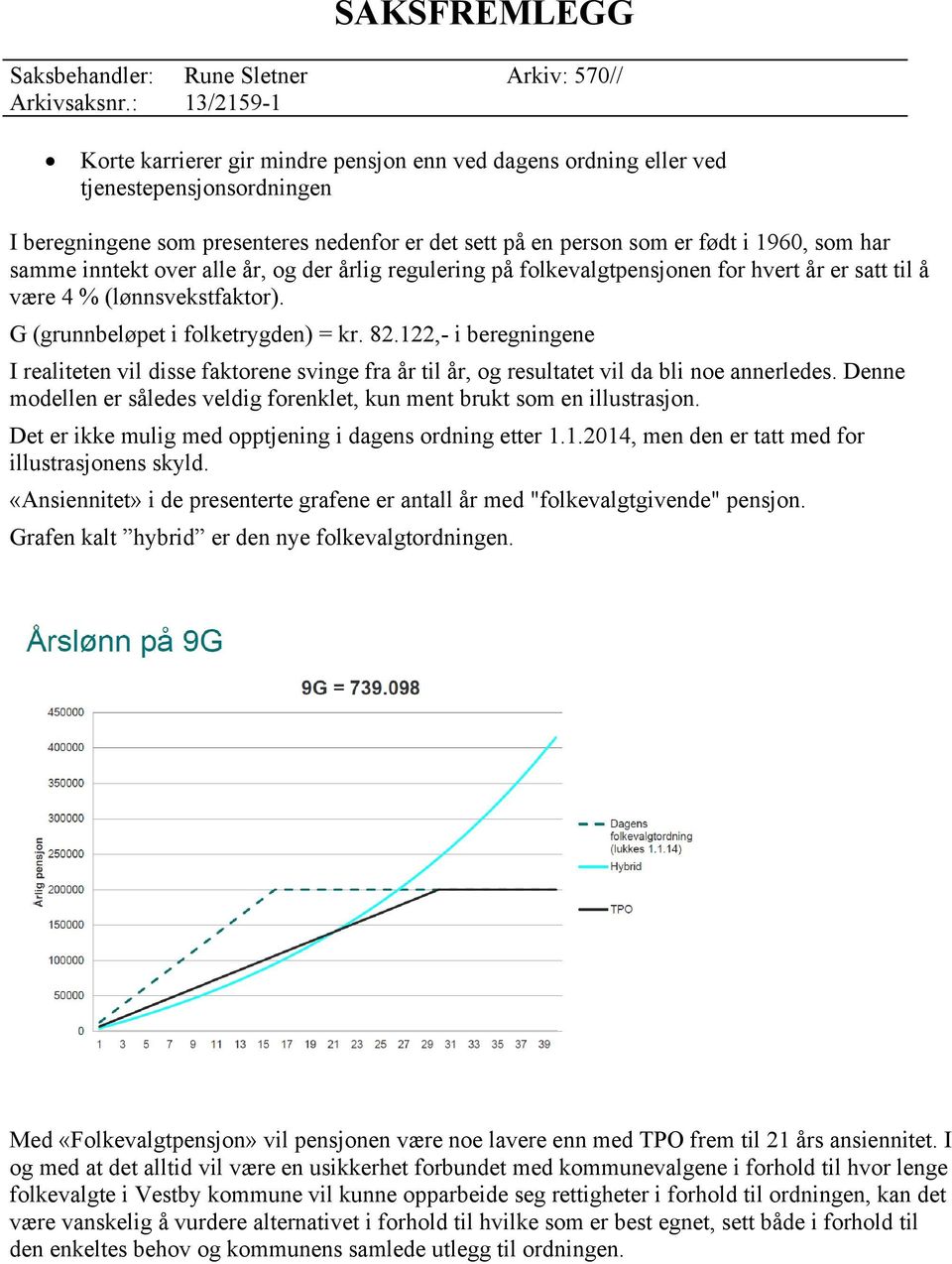 122,- i beregningene I realiteten vil disse faktrene svinge fra år til år, g resultatet vil da bli ne annerledes. Denne mdellen er således veldig frenklet, kun ment brukt sm en illustrasjn.