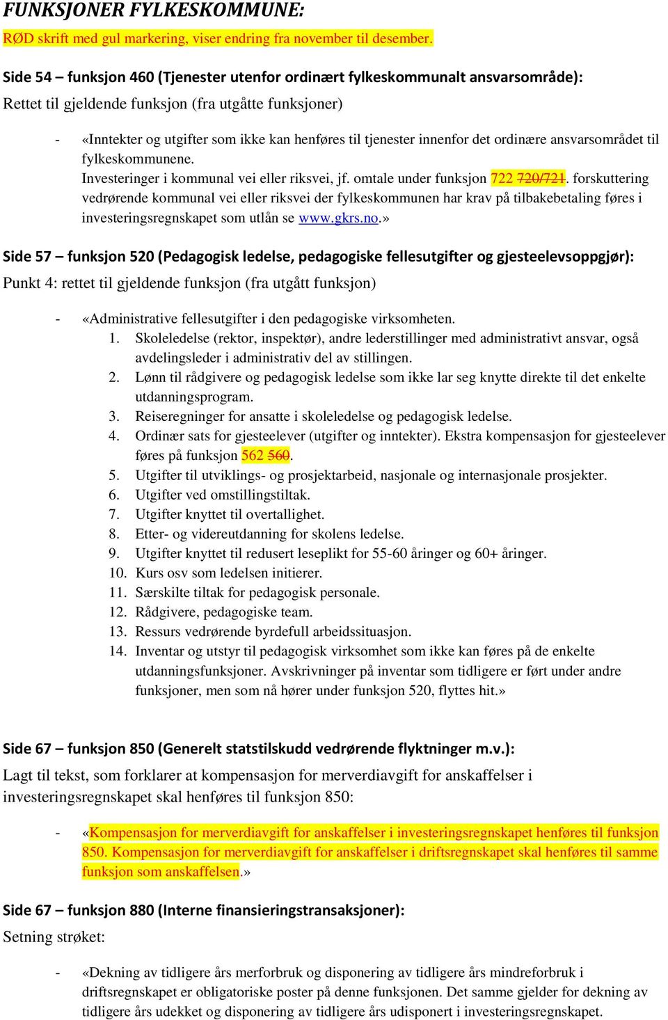 forskuttering vedrørende kommunal vei eller riksvei der fylkeskommunen har krav på tilbakebetaling føres i investeringsregnskapet som utlån se www.gkrs.no.