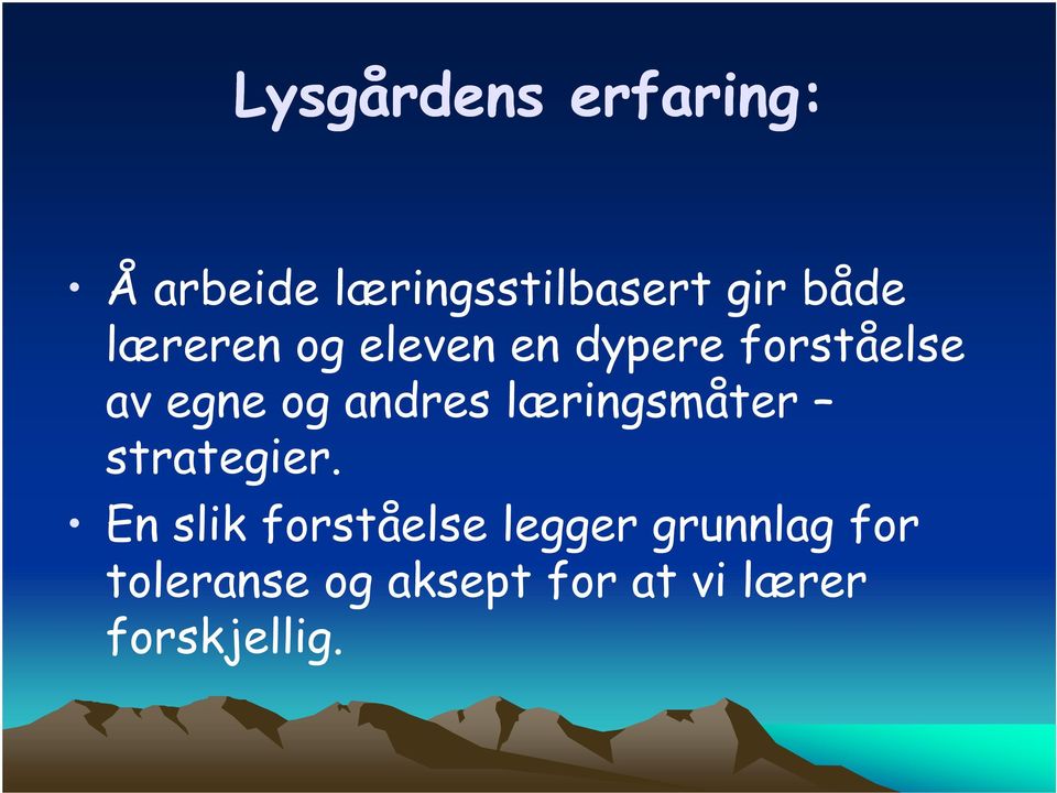 andres læringsmåter strategier.