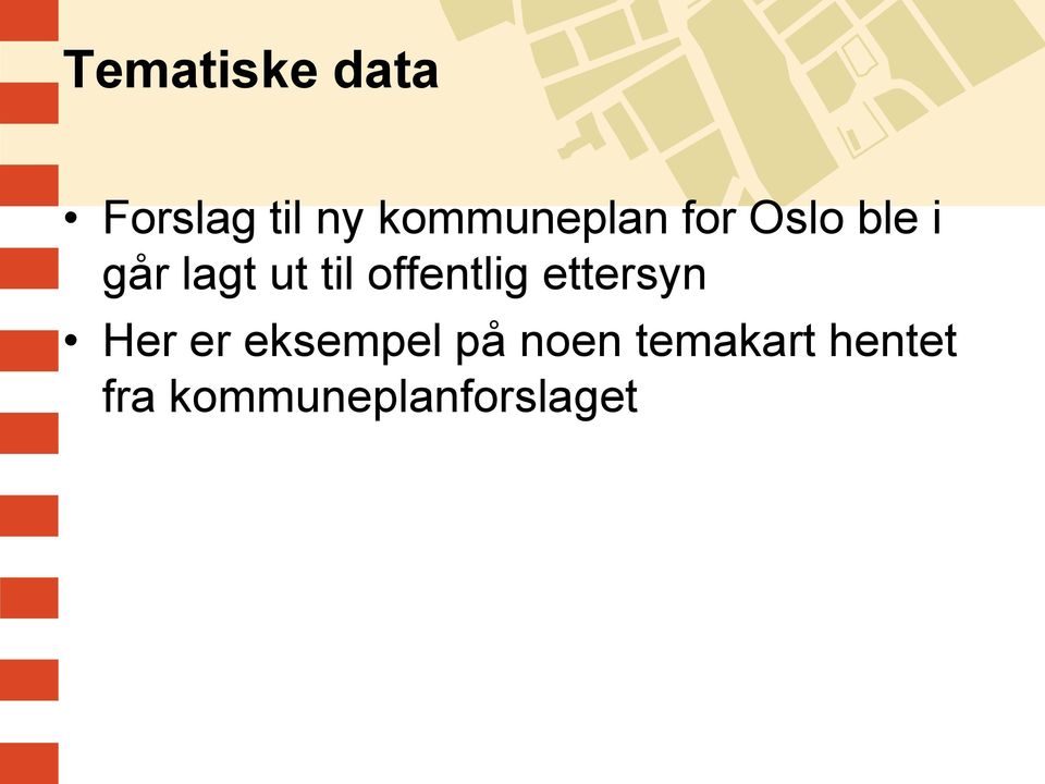 til offentlig ettersyn Her er eksempel