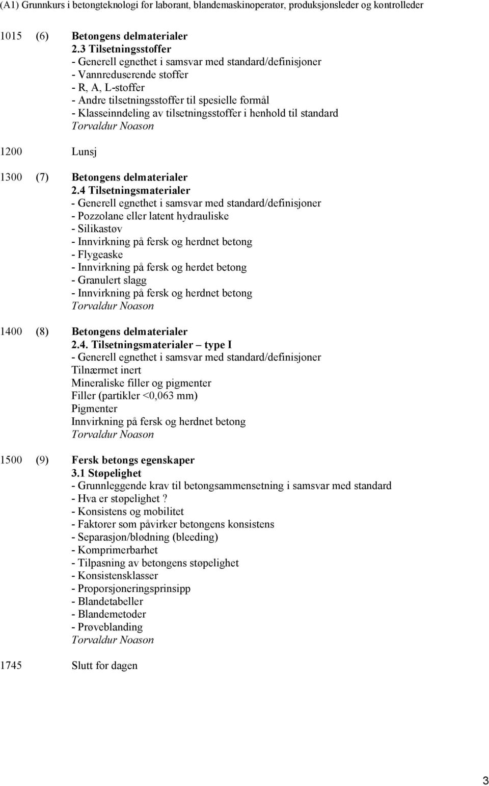 delmaterialer 2.