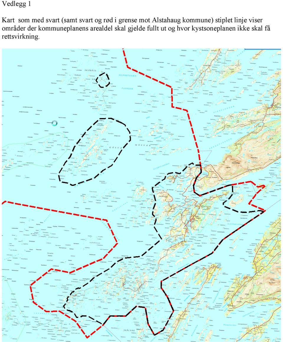 områder der kommuneplanens arealdel skal gjelde