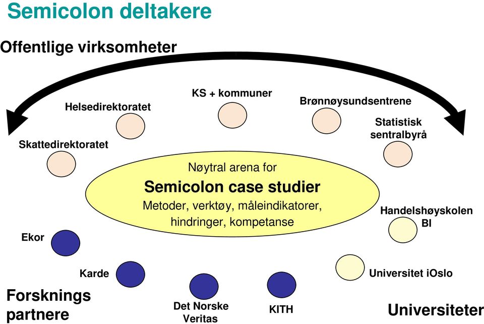 Metoder, verktøy, måleindikatorer, hindringer, kompetanse Handelshøyskolen BI Forsknings