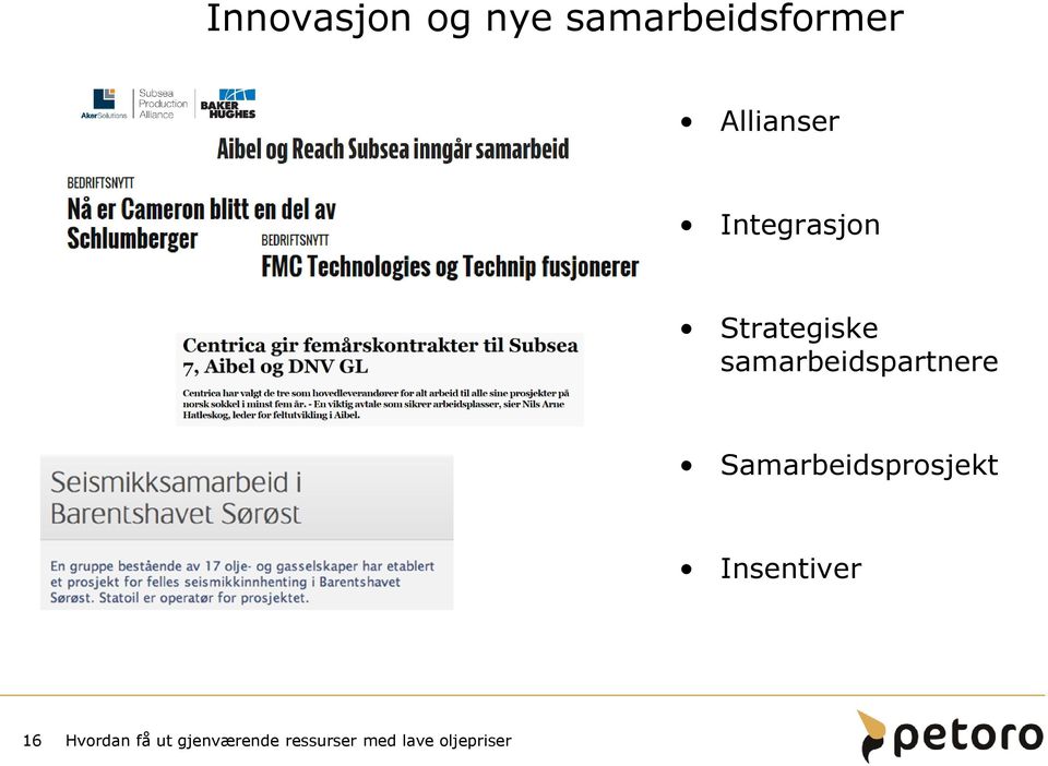 Integrasjon Strategiske